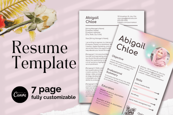 Download Pink Gradient Canva Resume Templates - Premium Resources
